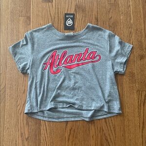 Gray Atlanta Graphic T-Shirt